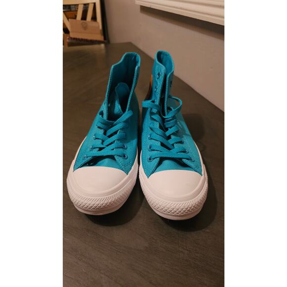 Converse Chuck Taylor All Star Hi Men’s 7 womens 9 Turquoise Brown White 146653F main image 5